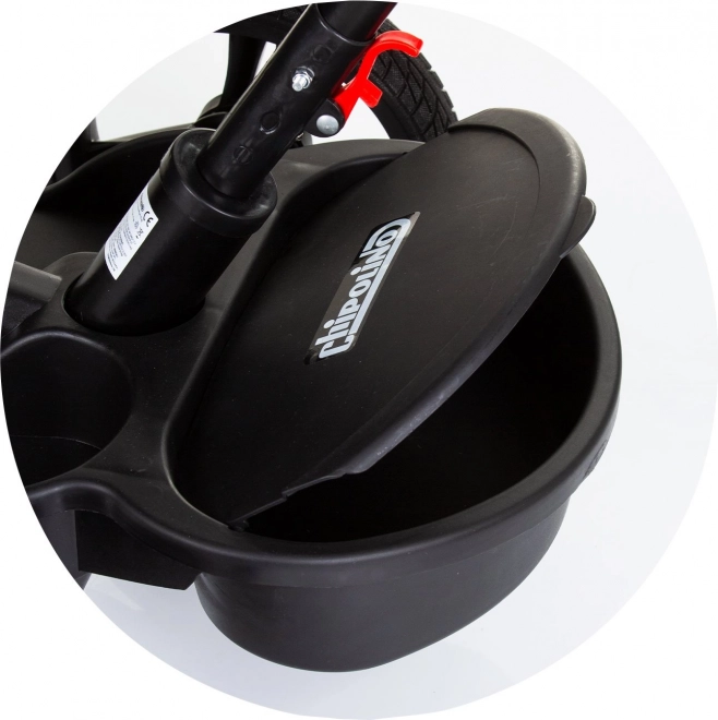 Chipolino triciclo con tettoia Be Active 2 in 1 Obsidian