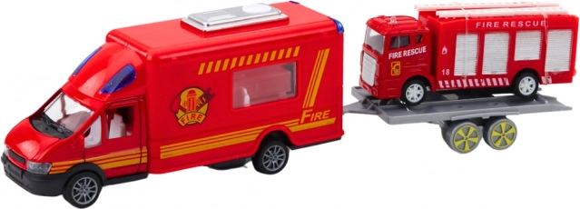 Set di veicoli dei vigili del fuoco a retrocarica