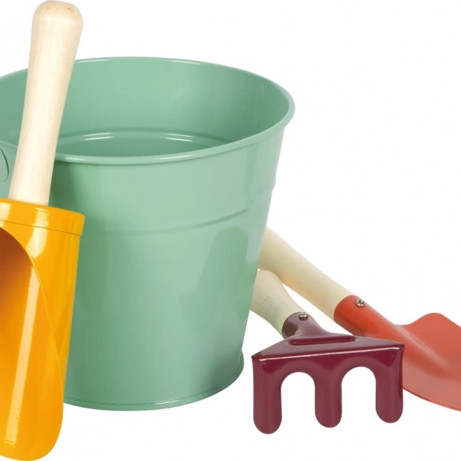 Set di attrezzi da giardinaggio con secchio per bambini Tiny Garden