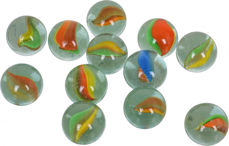 Ricchi accessori, incluse 12 biglie