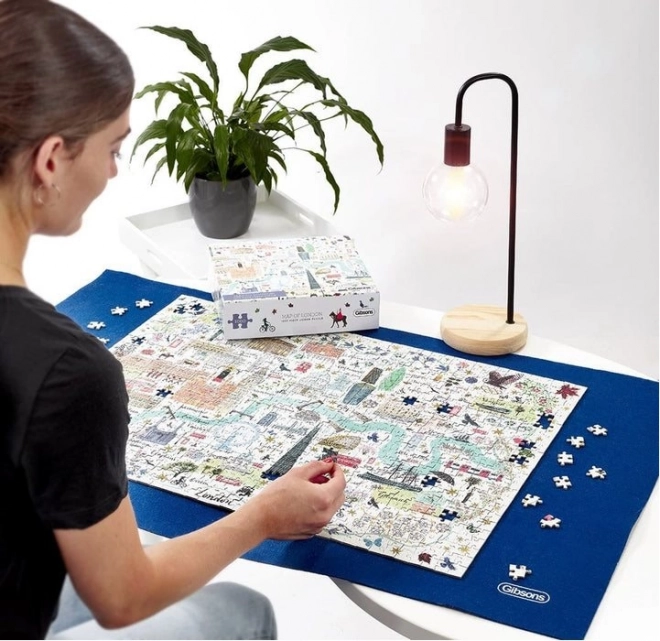 Puzzle Mappa di Londra 1000 pezzi