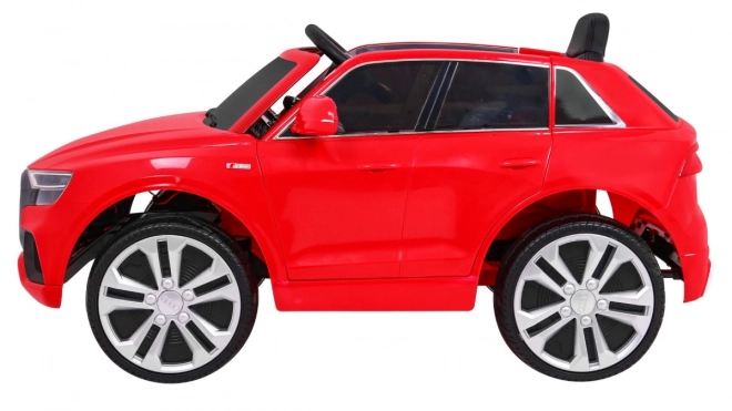 Audi Q8 Sollevatore per bambini batteria Rosso + Telecomando + EVA + Avvio lento + MP3 USB + LED