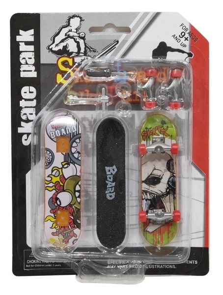 Set Fingerboard Con Parti Di Ricambio 9,5 cm