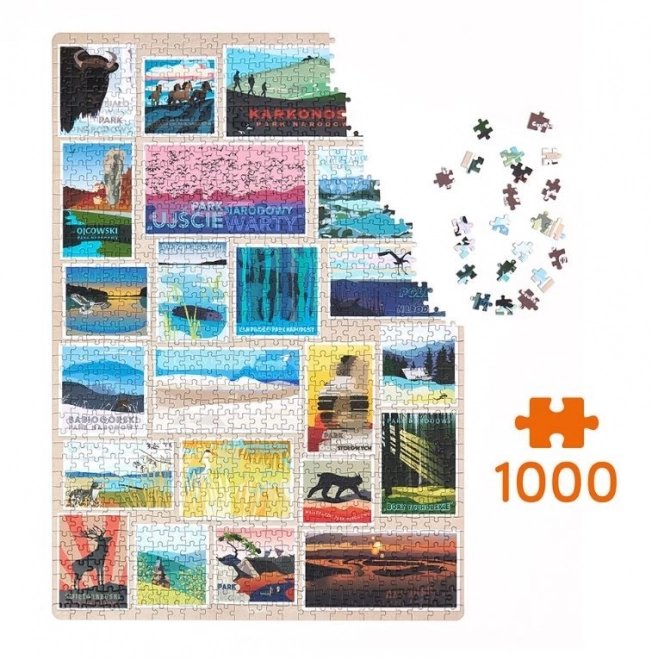 Puzzle Puzzlove Parchi Nazionali Polacchi 1000 Pezzi