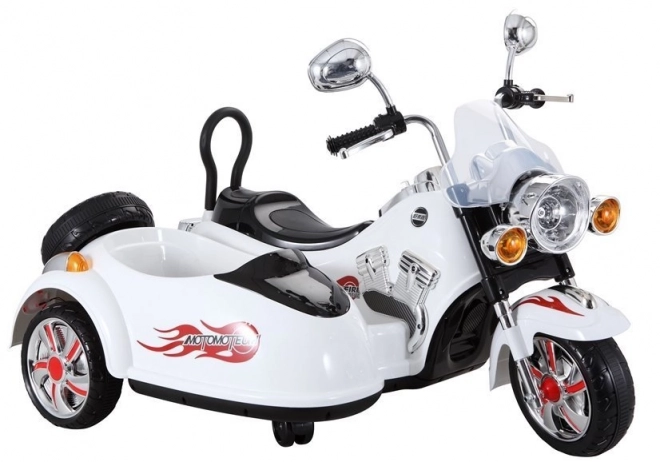 Moto elettrico per bambini SX138 bianco