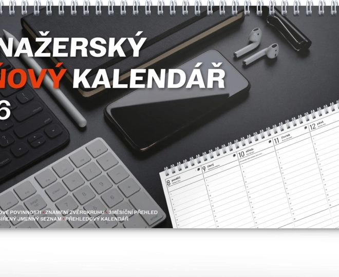 Calendario da tavolo Manageriale fiscale 2026