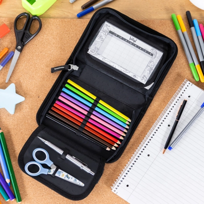 Set scolastico BAAGL: Zippy Plus Pixel Space - cartella, astuccio, sacchetto