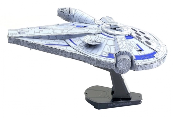 Puzzle 3D in metallo terra Star Wars: Il Millennium Falcon di Lando