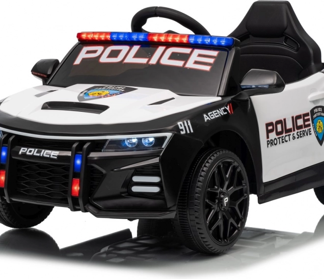 auto della polizia nero 911 Agenzia