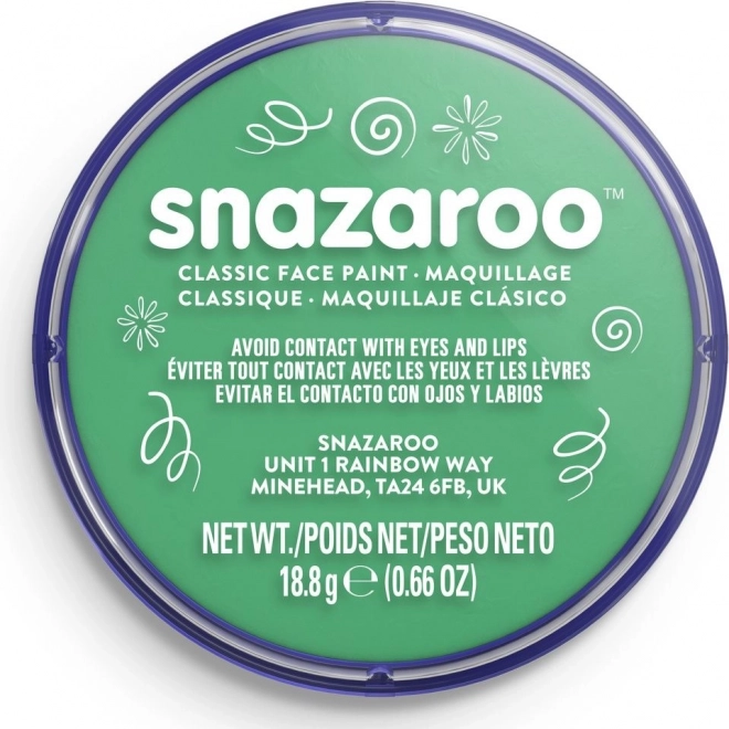 Snazaroo colore per il viso verde chiaro 18 ml