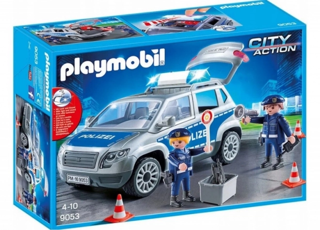 Set di figure City Action Auto della polizia