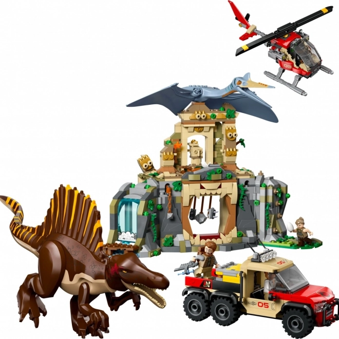 Jurassic World: Missione aerea con Quetzalcoatlo e Spinosauro