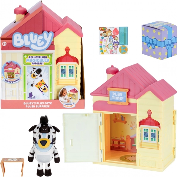 Casa delle sorprese con peluche Bluey