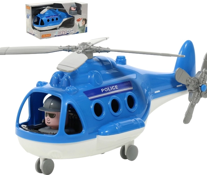 Elicottero Alfa della Polizia