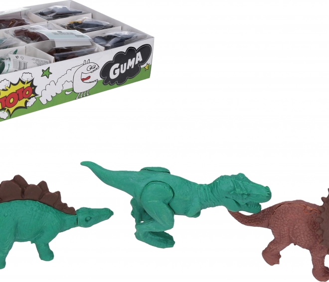 Gomma cancellante dinosauro – gomme colorate a forma di dinosauri