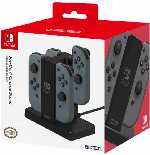 caricatore per Joy-Con – stazione multipla per 4 controller