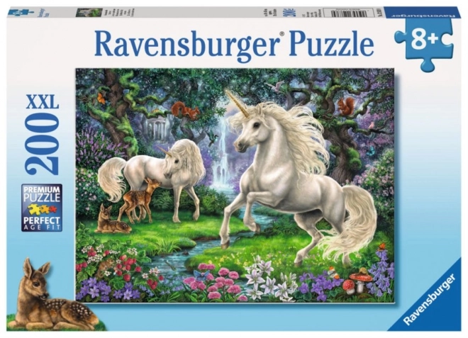 Puzzle Unicorni Magici XXL da 200 Pezzi