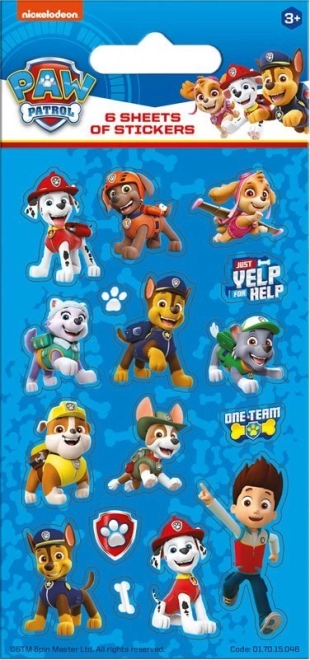 Adesivi Paw Patrol Blu