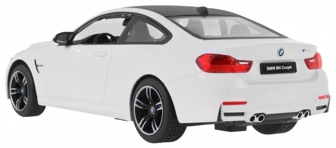 Auto telecomandato BMW M4 Coupé bianco in scala 1:14 di Rastar