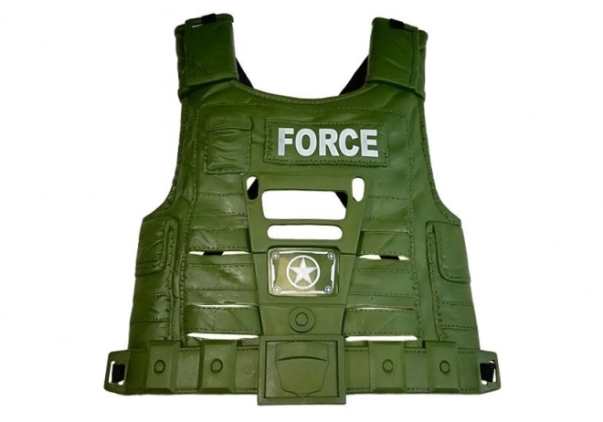 Set militare con pistola e accessori