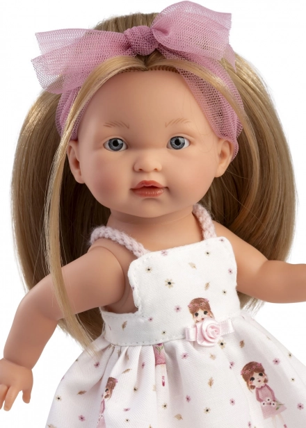 Bambola realistica Llorens Valeria con corpo in vinile completo - 28 cm