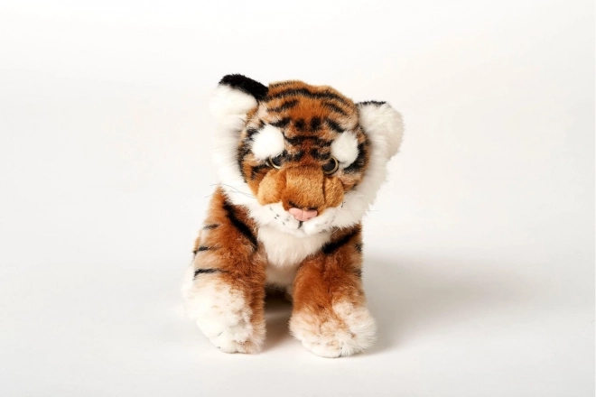 Tigre di peluche marrone 25 cm