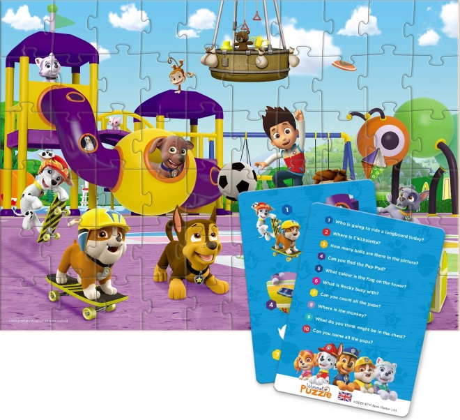 Puzzle Paw Patrol: Passeggiata 60 Pezzi