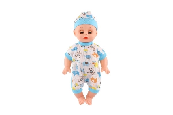 Bambola Bambina Baby 32cm Beve e Piange con Accessori