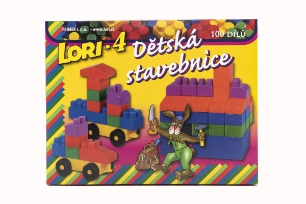 Costruzioni Lori per Bambini 100 Pezzi