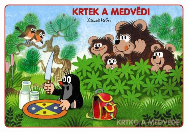 Libri da colorare Krtek e orsi