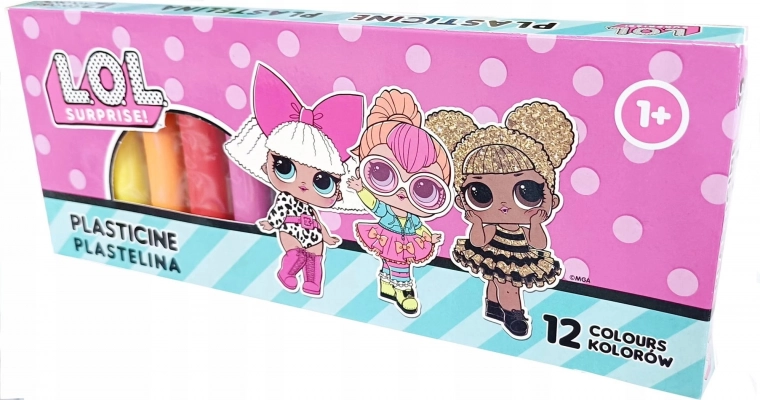 Plastilina ASTRA L.O.L. Surprise – 12 colori