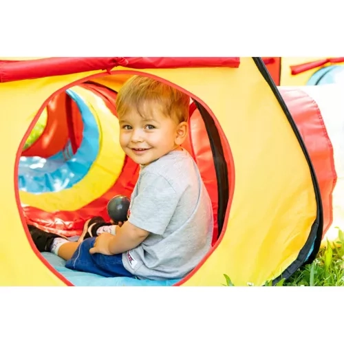 Tenda 3 in 1 per bambini con Tipi, Tunnel e Casetta