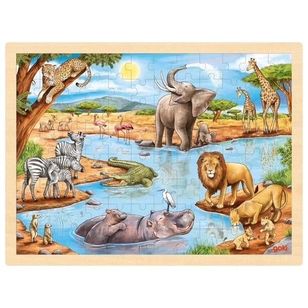 Puzzle Savana Africana 96 pezzi