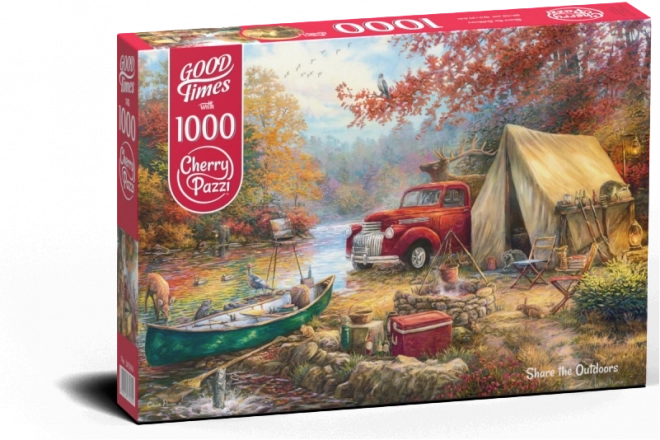 Cherry Pazzi puzzle natura libera 1000 pezzi