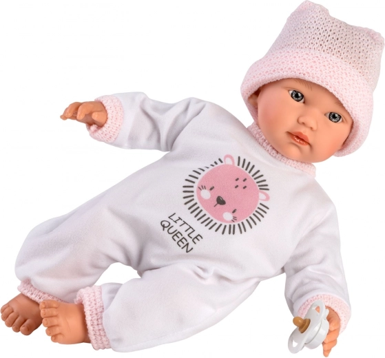 Bebè realistico che piange e chiama “mamma, papà”