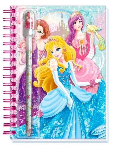 Diario a spirale Princess Pecoware