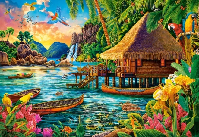 Puzzle Isola Tropicale 1000 Pezzi