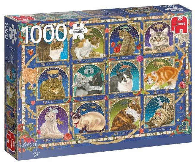 Puzzle Gatti Oroscopi 1000 Pezzi