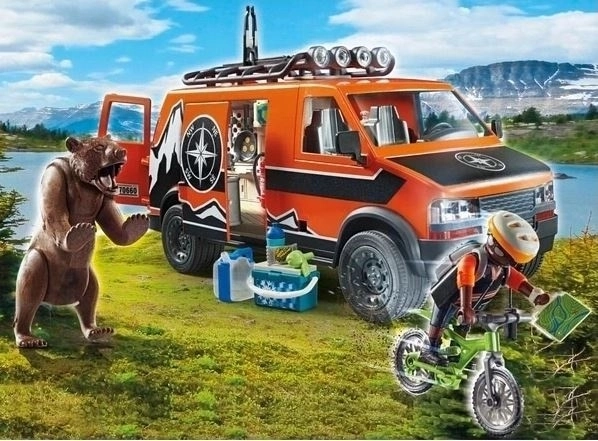 set da costruzione Playmobil Off-Road Expeditione Van