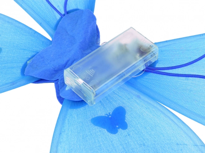 Costume luminoso per piccola fata blu