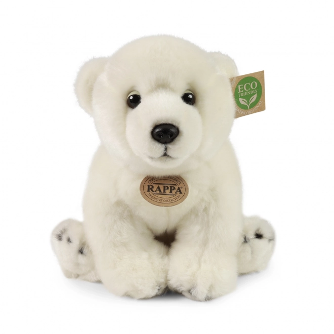 Orso Polare di Peluche Seduto 28 cm Eco-friendly