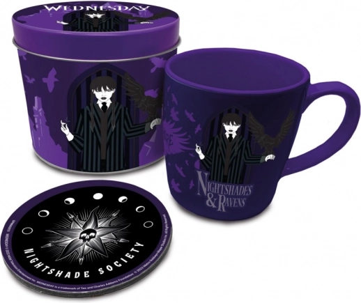 Set regalo WEDNESDAY in scatolina di latta