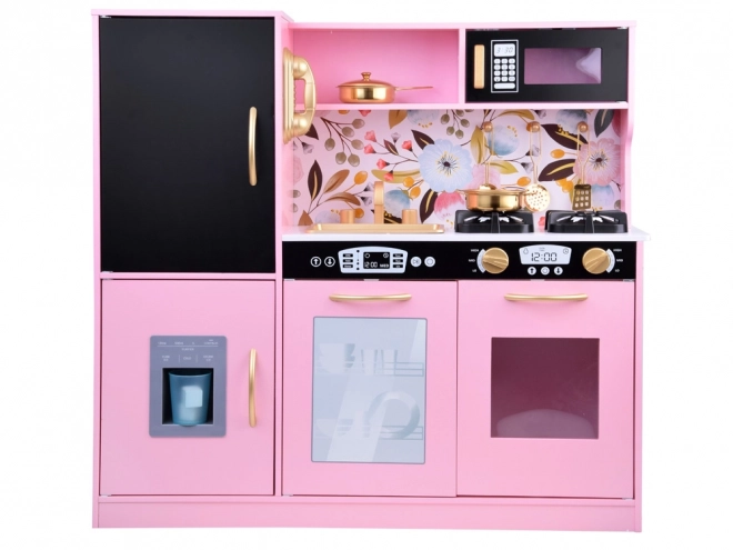 Grande cucina in legno per bambini stile retrò