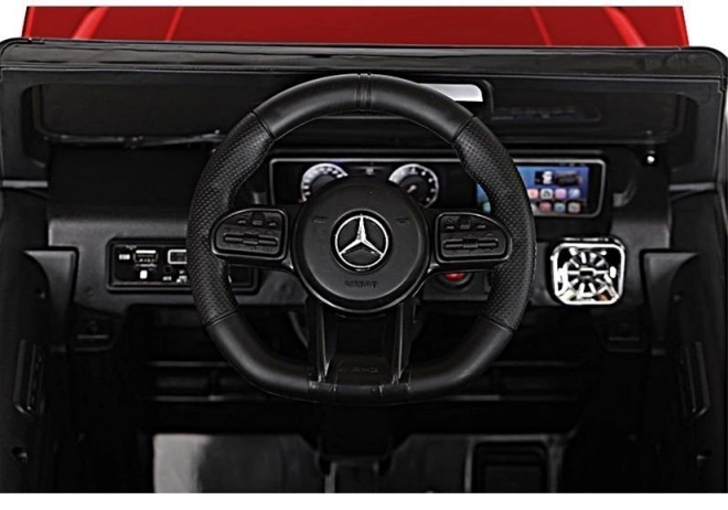 Auto a batteria Mercedes G63 rosso