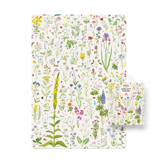 Puzzle 1000 Pezzi Fiori Selvatici Puzzlove