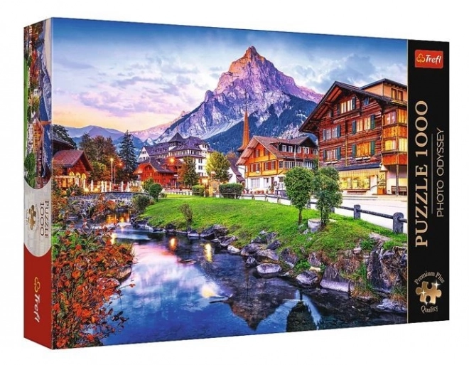 Puzzle 1000 pezzi Premium Plus Quality Paesino alpino, Svizzera