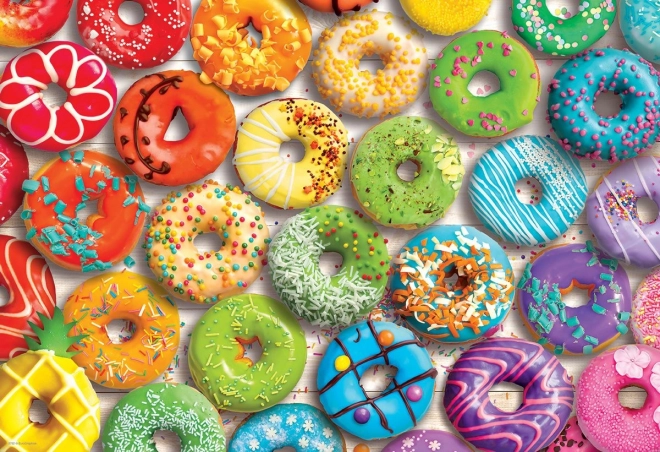 Puzzle Donut Arcobaleno 550 Pezzi