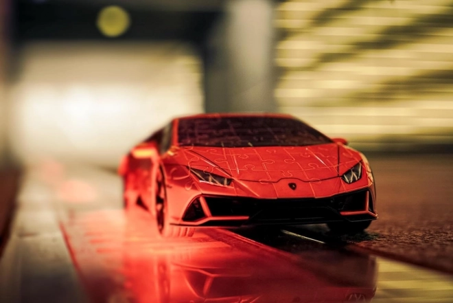 Lamborghini Huracán Evo puzzle 3D