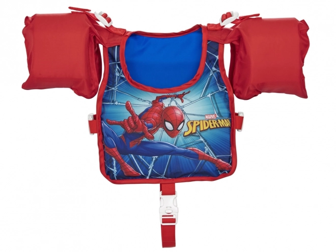 Kamizelka da Nuoto con Maniche Spider-Man per Bambini 3-6 Anni