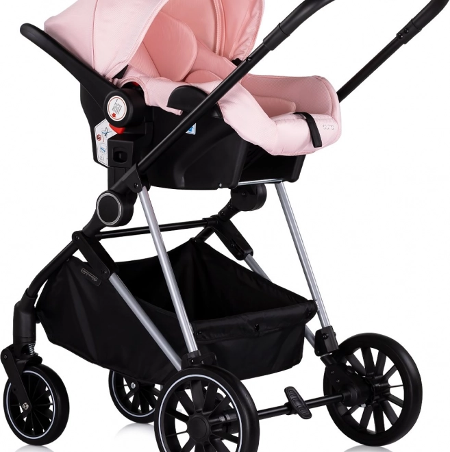 Passeggino combinato 2 in 1 Aura Pink Marshmallow